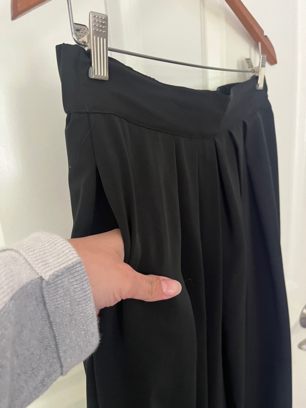 Vintage harem pants, lightweight, pockets, Galinda Wang, chine Classic - Picture 2 of 5